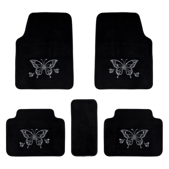 Biyejit Sunflower Butterfly Car Floor Mats for Women Men All Weather Heavy Duty Rubber Car Mats Protection Rugs Set 4 PCS Universal Fit SUV Truck & Van Biyejit Sunflower Butterfly Car Floor Mats for Women Men All Weather Heavy Duty Rubber Car Mats Protection Rugs Set 4 PCS Universal Fit SUV Truck & Van